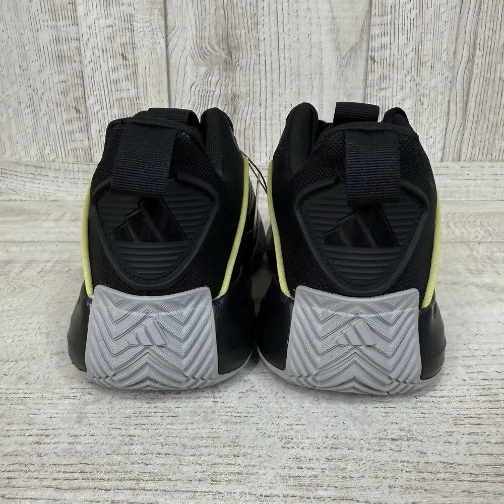 Adidas Own the Game 3.0 Black Gold Basketball Men’s Sz 13 Sneakers IF4566 New